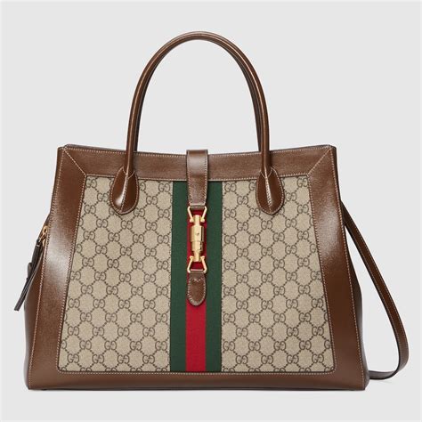 jackie vintage gucci|jackie 1961 large tote bag.